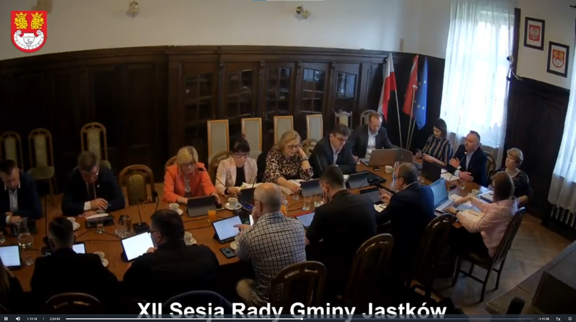 Transmisja sesji Rady Gminy Jastków - 28.11.2025 godz. 9.00