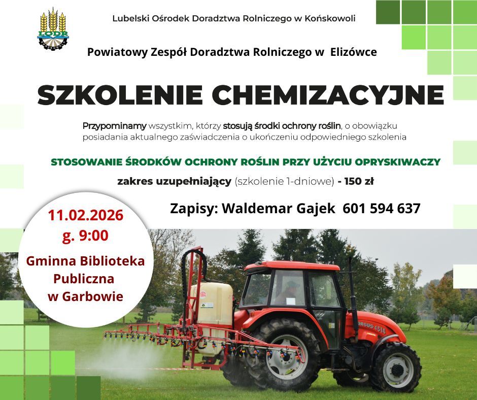 Szkolenie chemizacyjne