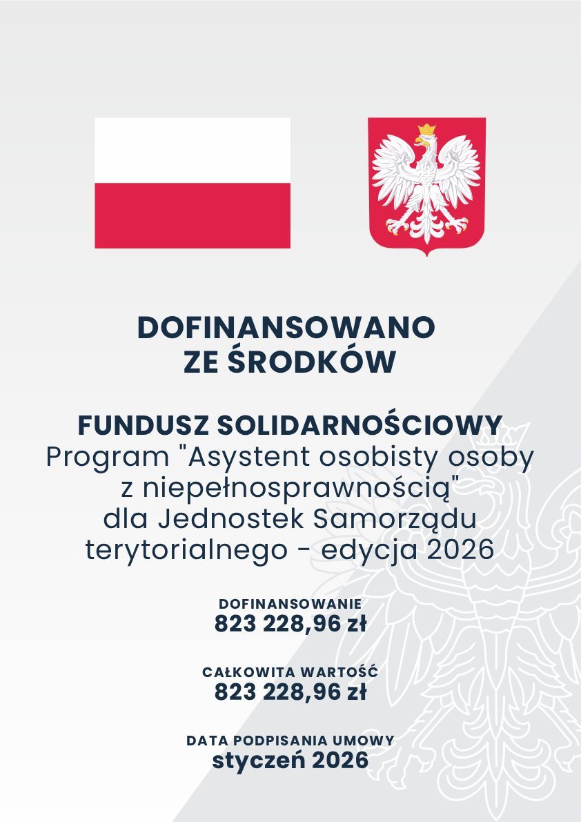 Program "Asystent osobisty osoby  z niepełnosprawności "  dla Jednostek Samorządu  terytorialnego - edycja 2026