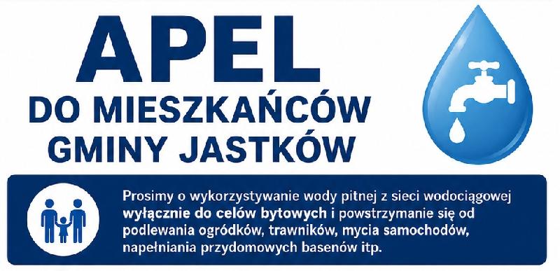 apel dotyczący wody